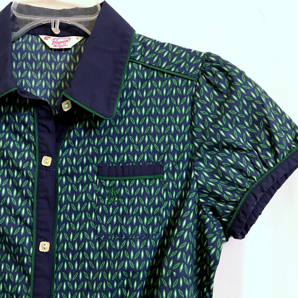 Original Penguin Button Down Cotton Dress - Picture 2 of 8